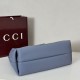 Replica qualità specchio Borsa a spalla media/maxi Gucci Softbit 837467 Blu