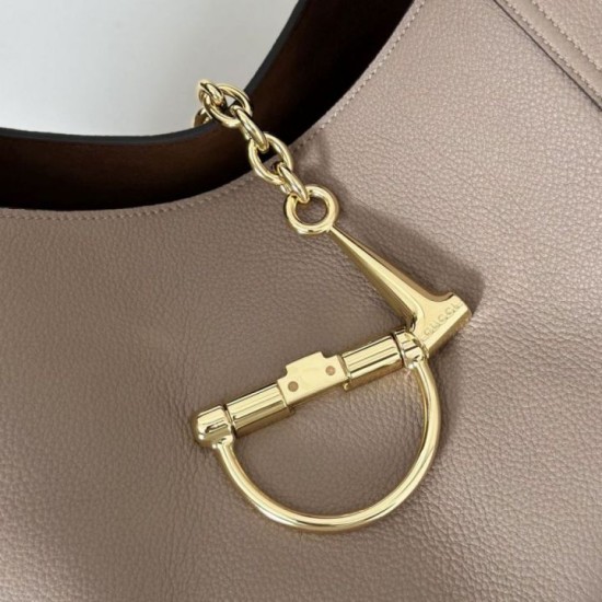 Replica qualità specchio Borsa a tracolla Gucci Softbit media/maxi 837467 Grigio