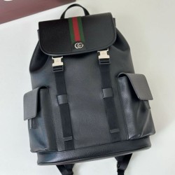 Replica Zaino grande Gucci Ophidia 839110 Nero Imitazioni Replica qualità specchio Zaino grande Gucci Ophidia 839110 Nero