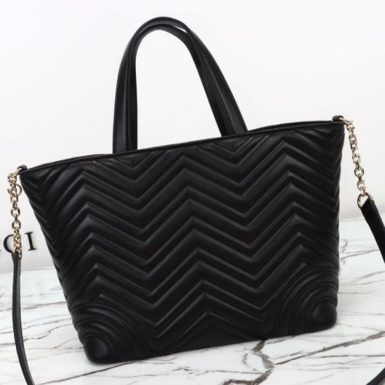 Replica Borsa tote/secchiello media Gucci Betty 847387 Nera Imitazioni Replica qualità specchio Borsa tote/secchiello media Gucci Betty 847387 Nera