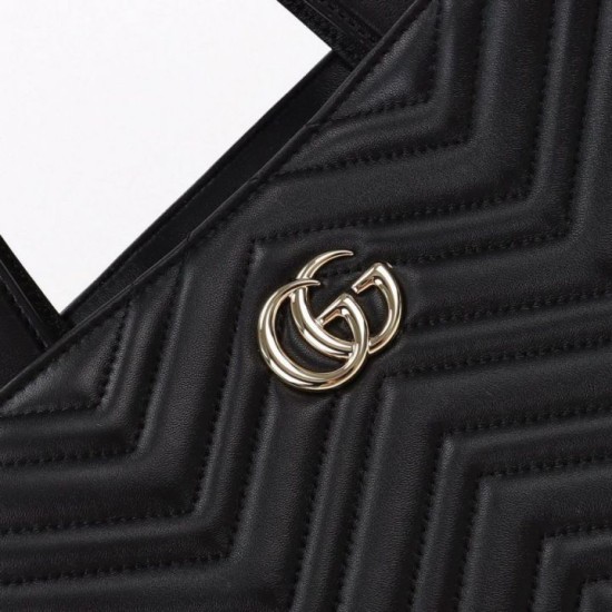 Replica Borsa tote/secchiello media Gucci Betty 847387 Nera Imitazioni Replica qualità specchio Borsa tote/secchiello media Gucci Betty 847387 Nera