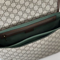 Borsa a tracolla Gucci Ophidia media 834467 Marrone