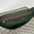 Borsa a tracolla Gucci Ophidia media 834467 Marrone