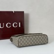 Borsa a tracolla Gucci Ophidia media 834467 Marrone