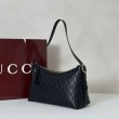 Borse Replica fedele media Gucci GG Emblem 847449 Nera