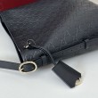 Borse Replica Alta Qualità a tracolla piccola Gucci GG Emblem 848881 Nera