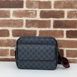 Borse Replica fedele piccola Gucci GG Nero 795479