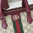 Borsa bauletto media Gucci Ophidia 836825 Rossa