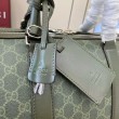 Borsa da viaggio media Gucci GG Monogram 792074 Verde