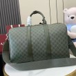 Borsa da viaggio media Gucci GG Monogram 792074 Verde