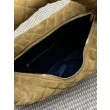 Borsa hobo Icare YSL Saint Laurent in camoscio giallo