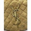 Borsa hobo Icare YSL Saint Laurent in camoscio giallo