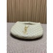 Borsa hobo Icare YSL Saint Laurent in nappa beige