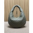 Borsa hobo Icare YSL Saint Laurent in nappa grigio/verde