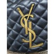 Imitazioni borse griffate hobo Icare YSL Saint Laurent in nappa nera