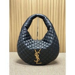 Imitazioni borse griffate hobo Icare YSL Saint Laurent in nappa nera