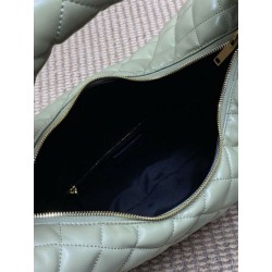 Borsa hobo Icare YSL Saint Laurent in nappa verde