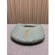 Borsa hobo Icare YSL Saint Laurent in nappa verde
