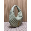 Borsa hobo Icare YSL Saint Laurent in nappa verde