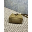 Borsa hobo mini morbida YSL Saint Laurent Le 5 À 7 in pelle scamosciata gialla