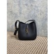 Borsa hobo mini morbida YSL Saint Laurent Le 5 À 7 Nera