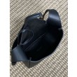 Borsa hobo mini morbida YSL Saint Laurent Le 5 À 7 Nera