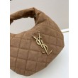 Borse Imitazioni Icarino Boby YSL Saint Laurent in camoscio giallo