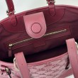 Borsa tote media Gucci GG Emblem 847456 Rossa