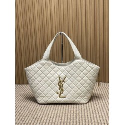Borse Imitazioni tote media Icare classico YSL Saint Laurent beige