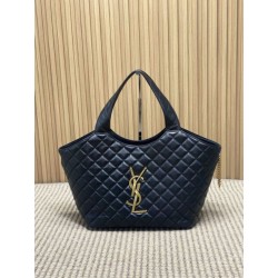 Borsa Replica 1:1 tote media Icare classico YSL Saint Laurent nera