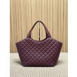 Borse Replica Alta Qualità tote media Icare classico YSL Saint Laurent rossa