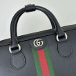 Cartella da uomo Gucci Ophidia grande 834461 Nero