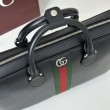 Cartella da uomo Gucci Ophidia grande 834461 Nero