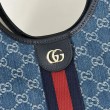 Gucci Borse Imitazioni tote piccola Giglio 860845 Blu