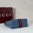 Gucci Borse Imitazioni tote piccola Giglio 860845 Blu