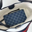 Gucci Borse Imitazioni tote piccola Giglio 860845 Blu