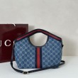 Gucci Borse Imitazioni tote piccola Giglio 860845 Blu