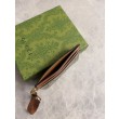Qualità da grande replica Porta carte Gucci GG Emblem con tracolla 819121 Marrone