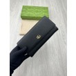Portafoglio continentale Gucci GG Marmont bicolore 456116 Nero