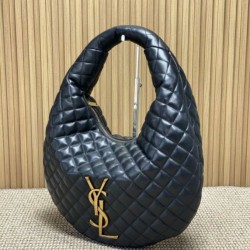 Replica Imitazioni borse griffate hobo Icare YSL Saint Laurent in nappa nera Imitazioni Replica qualità specchio Imitazioni borse griffate hobo Icare YSL Saint Laurent in nappa nera