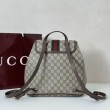 Zaino medio Gucci Ophidia da donna 836855 Marrone
