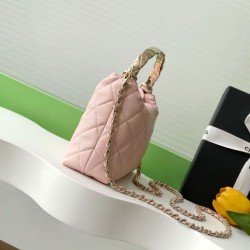 Replica Borse Alta Qualità Chanel 25S Edizione Limitata Vanity Case con Manico Superiore AP4591 Rosa Imitazioni Replica qualità specchio Borse Alta Qualità Chanel 25S Edizione Limitata Vanity Case con Manico Superiore AP4591 Rosa