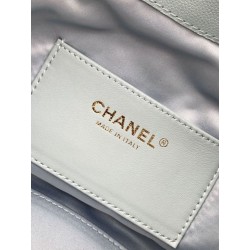 Borse Firmate Replica a secchiello Chanel 25C grande/piccola in pelle di vitello granata AS5311 AS5293 Blu