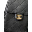 Borse Replica a secchiello Chanel 25C grande/piccola in pelle di vitello granata AS5311 AS5293 Nero