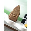Borsa a secchiello Chanel 25C grande/piccola in pelle di vitello granata AS5311 AS5293 Oro scuro
