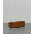 Borsa a tracolla Celine Ava Triomphe Half Moon Caffè