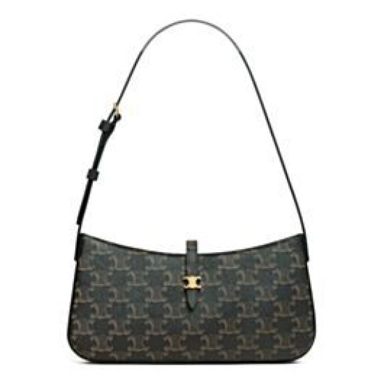 Borsa a tracolla Celine Tina Caffè scuro Borsa a tracolla Celine Tina Caffè scuro