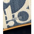 Borse Firmate Replica a tracolla Dior Hit The Road con patta Dior Dior Oblique denim jacquard Blu