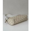 Borsa a tracolla Gucci GG Emblem Piccola 815218 Crema