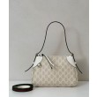 Borsa a tracolla Gucci GG Emblem Piccola 815218 Crema